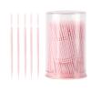 Dual-Sided Fin Tip Toothpicks Reusable Tool in Travel Bottle for Teeth & Maintenance Hygiene Bottle Set view 1
