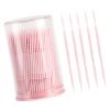 Dual-Sided Fin Tip Toothpicks Reusable Tool in Travel Bottle for Teeth & Maintenance Hygiene Bottle Set view 4