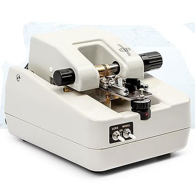 Automatic Eyeglass Lens Grooving Machine for Precise 0-0.7mm Depth, Ideal for Optical Shops and Training Centers