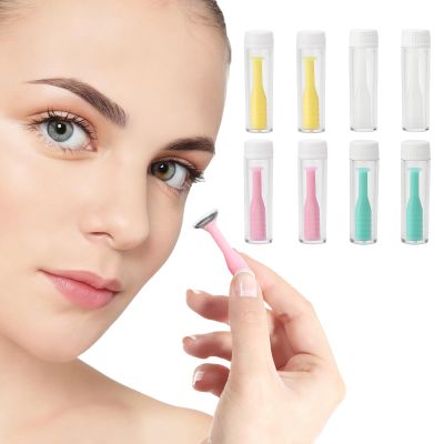 8PCS Contact Lens Remover Tool, Soft Silicone Contact Lens Applicator with Suction Holder, 4 Colors Lens Remover Inserter for Travel Outdoor and Daily Use