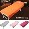 Beauty Pink Massage Bed Fitted Sheets Massage Treatment Soft Sheets Spa SPA Bed Table Cover Sheets with Hole(Pink) view 3