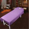 10pcs Microfiber Massage Comfortable Table Cover Beauty Salon SPA Bed Sheet Couch Home Soft Bedding Sturdy Mattress Plain Cover(Purple) view 2