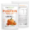 Pumpkin Seed Oil Capsules 1000mg per Serving, Cold Pressed Formula, Supports Prostate & Urinary Health, Hair Vitality, Rich in Essential Fatty Acids & Zinc, Vegan, Non-GMO, 300 Softgels view 1