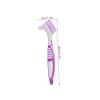 Abaodam 8pcs Dual-Sided Denture Toothbrush with Anti-Slip Handle Deep Cleaning Nylon Bristles for Retainers Mouth Guards and Oral Appliance Care Portable Dental Cleaning Tools view 2