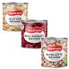 BOD-rum's Red Kidney and Butter and Borlotti Beans 400G Ready to Eat Dried Vegan GMO Free Dark Red High Fibre High Protein Product of Turkey Origin Combo Pack view 1