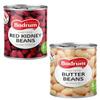 BOD-rum's Red Kidney and Butter Beans 400G Ready to Eat Dried Vegan GMO Free Dark Red High Fibre High Protein Product of Turkey Origin Combo Pack view 1