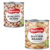 BOD-rum's Butter and Borlotti Beans 400G Ready to Eat Dried Natural Vegan High Fibre High Protein Product of Turkey Origin Combo Pack view 1