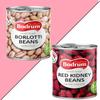 BOD-rum's Borlotti and Red Kidney Beans 400G Ready to Eat Dried Natural Vegan High Fibre High Protein Product of Turkey Origin Combo Pack view 2