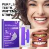 Purple Teeth Whitening Strips - V34 Whitening Strips - Enamel Safe Whitener Strips for Sensitive Teeth - Gentle Stain Removal for Sensitive Tooth,30 Minutes Fast Results,7pcs view 2