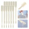 360 Rotating Double-Sided Nose Hair Trimmer with Stainless Steel Blade and Ear Spoon Design, Suitable for Both Men and Women(Beige,12 PCS) view 1