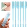 2-in-1 Nose Hair Trimmer with Safety Protection Comb Design for Travel and Home Use(Blue,6PCS) view 1