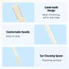 2-in-1 Nose Hair Trimmer with Safety Protection Comb Design for Travel and Home Use(Blue,6PCS) view 3