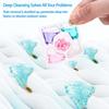 5 in 1 Laundry Pods, Concentrated Laundry Detergent Pods with Fabric Softener, Long Lasting Fresh Scent, Deep Cleaning Beads for Clothes, Gentle Washing Capsules for Laundry (50 capsules) view 3