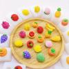 XuQiZZpp Heat Immune Silicone Fruit Molded Molds with 4 Designs for Cake Chocolate Making and Jewelry Handicrafts view 2