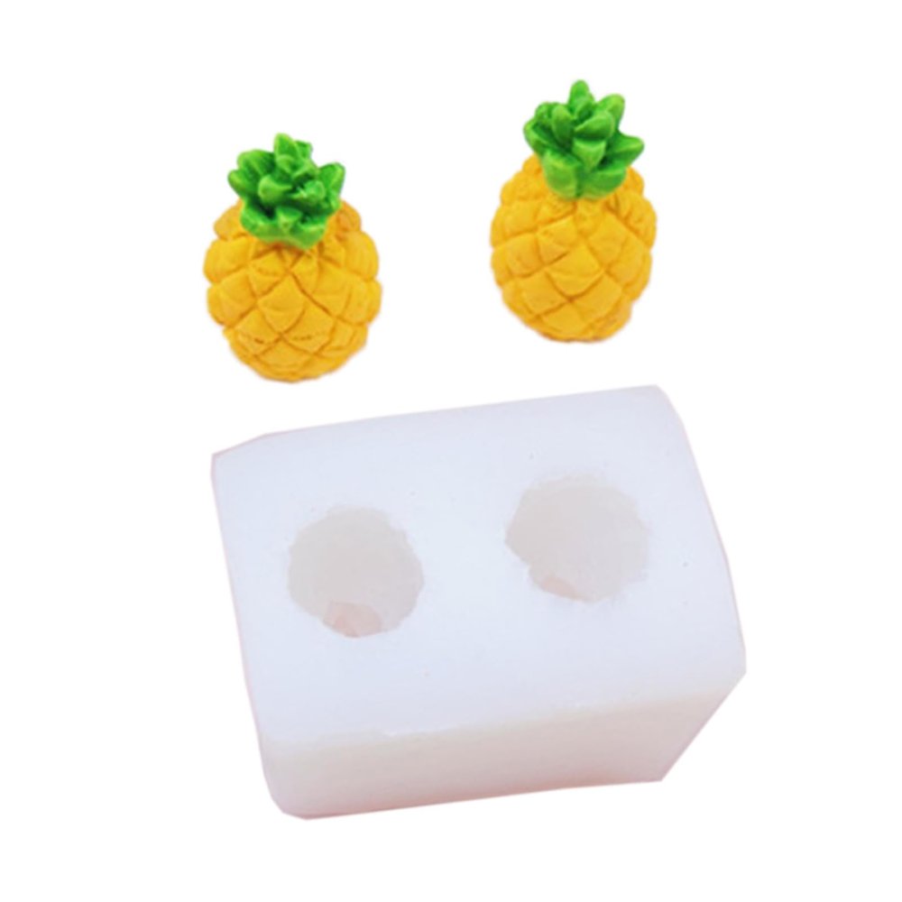 XuQiZZpp Heat Immune Silicone Fruit Molded Molds with 4 Designs for Cake Chocolate Making and Jewelry Handicrafts