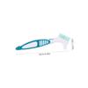 ERINGOGO Denture Brushes with Multi-Layered Bristles and Large Handle 4pcs Double Sided for Easy to Use Denture Cleaning Suitable for Gums view 2
