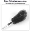 lmoikesz Extendable Gutters Brush Roof Bendable Cleaning Tools Long Pole Stainless Home Widely Used Eaves Leaves Removal, 3.2m view 2