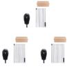 lmoikesz Extendable Gutters Brush Roof Bendable Cleaning Tools Long Pole Stainless Home Widely Used Eaves Leaves Removal, 3.2m view 3
