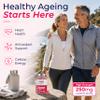 CoQ10 Gummies 250mg High Strength Ubiquinol Supplement for Heart Health, Energy & Antioxidant Support Vegan CoEnzyme Q10 Gummies with Delicious Strawberry Flavour 30 Day Supply view 2