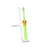 EXAOMBLE 4pcs Cartoon Children Toothbrushes Soft Bristles for Comfortable Teeth Cleaning Pp Material Adorable Design Suitable for Kids Aged 2-10 Years view 2