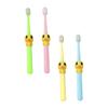 TOYANDONA 4pcs Cartoon Bristle Toothbrushes Soft Bristles Teeth Cleaner for Years Old Safe Material view 1