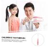 Abaodam Handheld Toothbrush Manual Toothbrush for Kids with Soft Bristles Comfortable Grip Lovely Cartoon Design Storage Bucket Included for Children 2-12 Years Home Travel Oral Care view 4