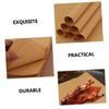 TOYANDONA 300 Sheets Greaseproof Food Wrapping Paper for Sandwiches Burgers Fries Bread Cheese Tear-resistant High Density Meat Wrappers Disposable for Food Packaging view 2