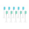 5/10 Pezzi Testine Di Ricambio, Compatibile Per Mijia T300 T500 T700, 4 Colori Con Copri Polvere, Per Igiene Orale(5Blue 5Green) view 1
