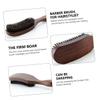 Alipis Bristle Beard Brush for Men Styling Portable Bristle Beard Brush Handle Grooming and Scalp Massage during Daily Care view 3