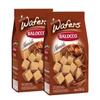 Balocco Wafers Hazelnut 250G Nocciola Cream Wafers Hazelnut Perfect Snacks Flavored Sandwich Biscuit Wafer Product of Italy Origin Pack of 2