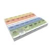 EZY DOSE Weekly Pill Box (7 Days), Vitamin Container and Daily Medicine Planner, 2 Button Compartments, Arthritis Friendly Easy to Use, 4 Times a Day view 1