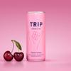 TRIP Cherry Lemon Sparkling Drink with 120MG calming Magnesium + Lions Mane + Chamomile + Lemon Balm. Low Calorie, No Added Sugar and Vegan (Pack of 12 x 250ml) view 2