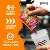 Warrior Creatine Plus Vitamins Sachets, Daily Wellness Drink Mix with 3.5g Creatine and Multivitamin Blend for Energy, Focus, Immunity and Vitality, Zero Sugar Mixed Berry, 15 Sachets view 2
