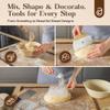 Sourdough Starter Kit with Dutch Oven and Scale, Complete Sourdough Kit with Test Baskets, 34oz Jar, Slings and Other Premium Bread Making Tools view 4