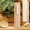 Cufaee Sauna Hourglass Sand Timer 15 Minute, Wooden Wall Mounted Rotating Sauna Sand Timer, Rotating Sand Clock Accessory for Sauna Spa Room view 4