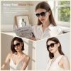 OKH Bifocal Reading Sunglasses for Women, Stylish Trendy Gradient Sunglasses Readers Outdoor Reading Glasses UV400 Protection (Black/Grey 3.0) view 2