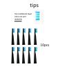 10pcs Compatible for Seago Electric Toothbrush Heads Replacement Sonic Care 899 Set (10 Heads) for SG910/507/958/515/949/575/551(10pcs Replacement b) view 2