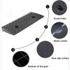 Rise Threshold Ramp for Wheelchair Mobility, Heavy Duty Driveway Curb Ramps High Load, Non-Slip Kerb Ramps for Walker, Cart, Scooter,Black,50 * 27 * 10cm view 2