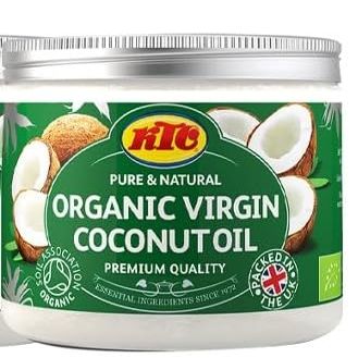 KTC Organic Virgin Coconut Oil 250ML Cold Pressed Oil, Made Of Raw Coconut Product Of India Pack of 4