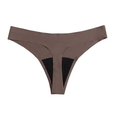 Generisch Women Swim Trunks During Menstruation Physiological Swimming Trunks Leakproof 4 Layer Menstrual Bikini Swim Trunks Underwear Sexy Men Underwear Set, brown, L