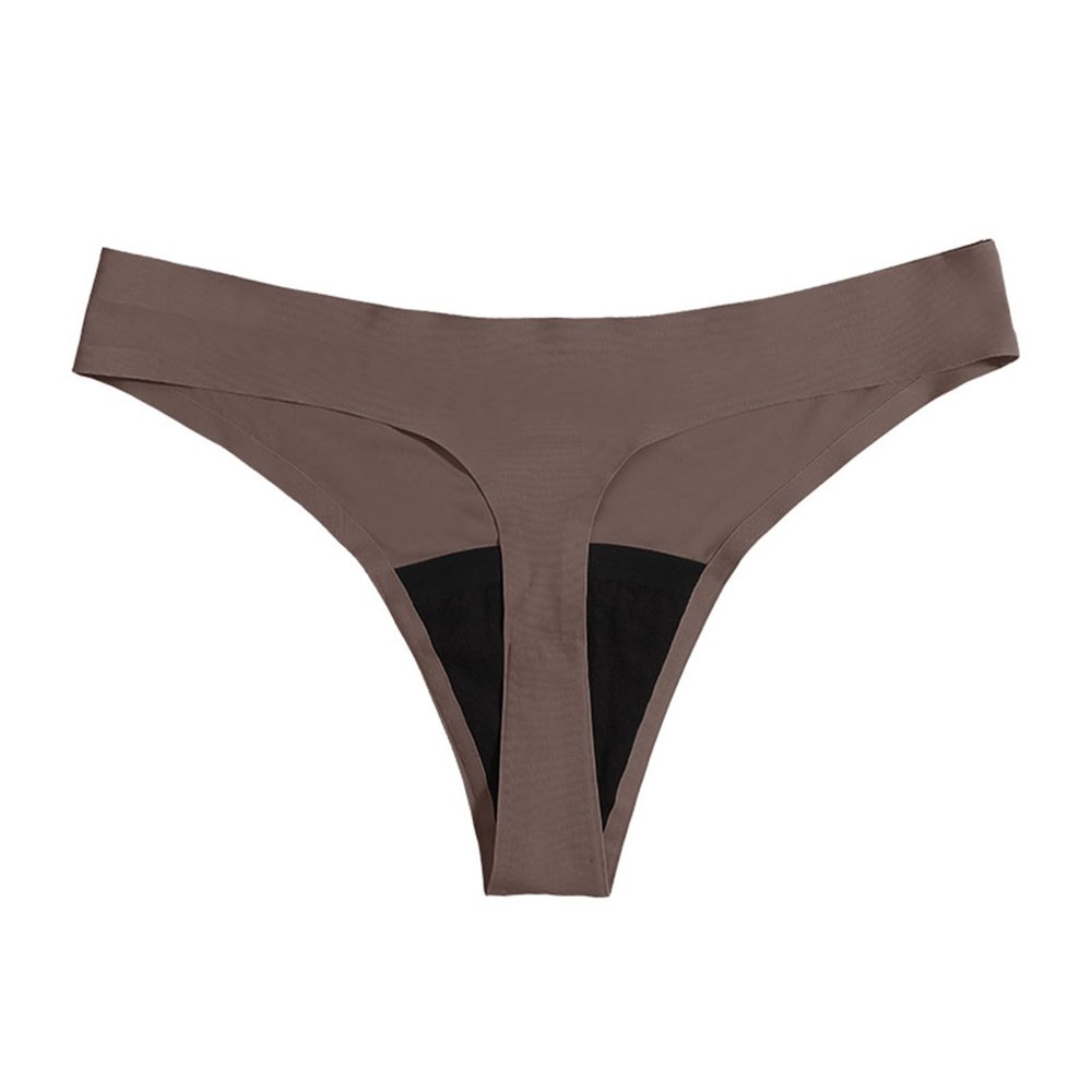 Generisch Women Swim Trunks During Menstruation Physiological Swimming Trunks Leakproof 4 Layer Menstrual Bikini Swim Trunks Underwear Sexy Men Underwear Set, brown, L