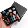 14pcs Pointed Quartz Crystal Chakra Healing Stones and Crystals Set Hexagon Rose Gems Gift Box for Meditation Home Decor view 3