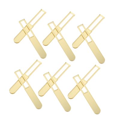 NIYANGLE 20pcs Golden Acrylic Ice Cream Sticks Reusable and Multi-Functional Ice Lolly Craft Sticks for DIY Birthday Party and Boys and Girls Creative Accessories