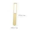 NIYANGLE 20pcs Golden Acrylic Ice Cream Sticks Reusable and Multi-Functional Ice Lolly Craft Sticks for DIY Birthday Party and Boys and Girls Creative Accessories view 2