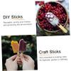 20pcs Acrylic DIY Ice Pop Stick for Boys and Girls Creative Craft Sticks view 3