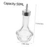 Homoyoyo Glass Bitters Bottle 50ml with Removable Stopper for Cocktails view 2