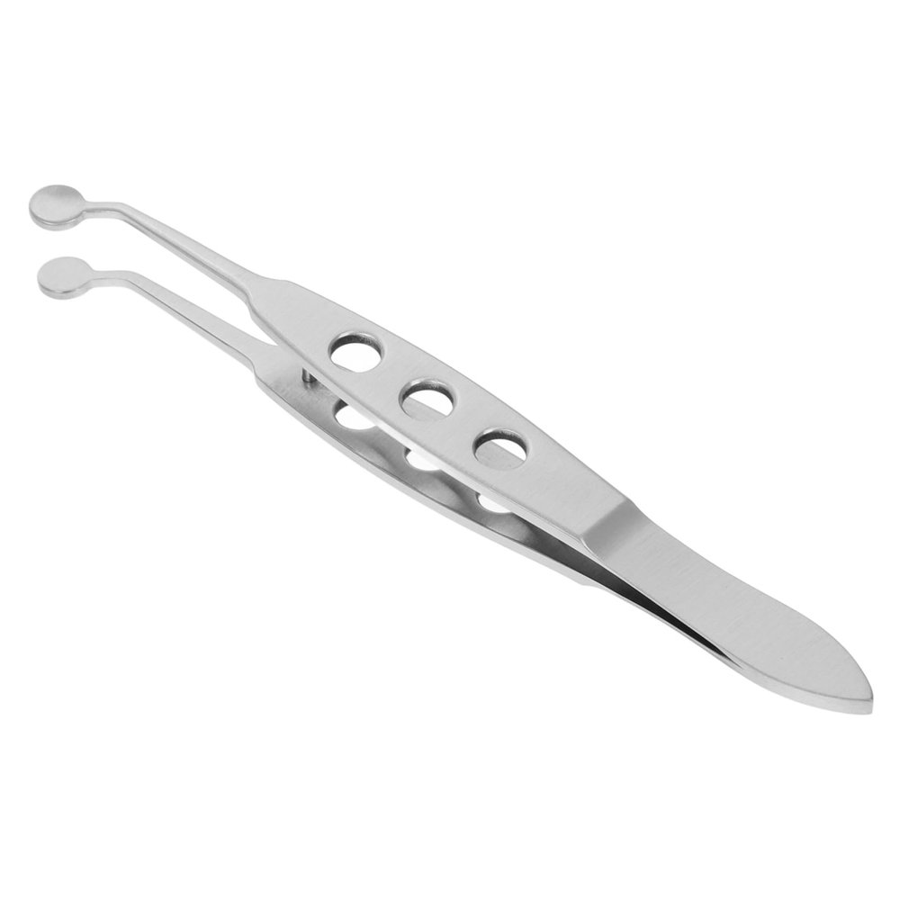 ABOOFAN Meibomian Gland Massage Forceps Precision Round Tips Eyelid Flip Lash Massage Gland Unblocking Swelling Reduction Suitable for Eye Stye Removal Eye Fatigue Relief