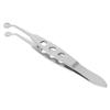ABOOFAN Meibomian Gland Massage Forceps Precision Round Tips Eyelid Flip Lash Massage Gland Unblocking Swelling Reduction Suitable for Eye Stye Removal Eye Fatigue Relief view 1