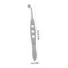 ABOOFAN Meibomian Gland Massage Forceps Precision Round Tips Eyelid Flip Lash Massage Gland Unblocking Swelling Reduction Suitable for Eye Stye Removal Eye Fatigue Relief view 2