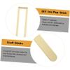 Alipis 20pcs Ice Pop Sticks for DIY Ice Cream Crafting Creative and Delicate Design Suitable for Parties and Boys and Girls view 3